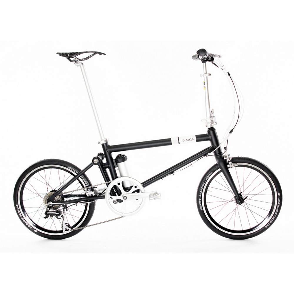 Vélo électrique pliant Ahooga Comfort + : ultra léger 13 kg